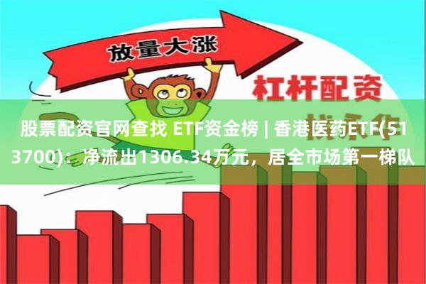 股票配资官网查找 ETF资金榜 | 香港医药ETF(513700)：净流出1306.34万元，居全市场第一梯队