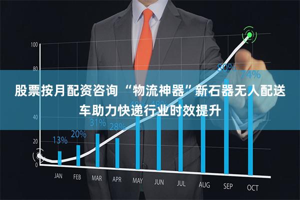 股票按月配资咨询 “物流神器”新石器无人配送车助力快递行业时效提升